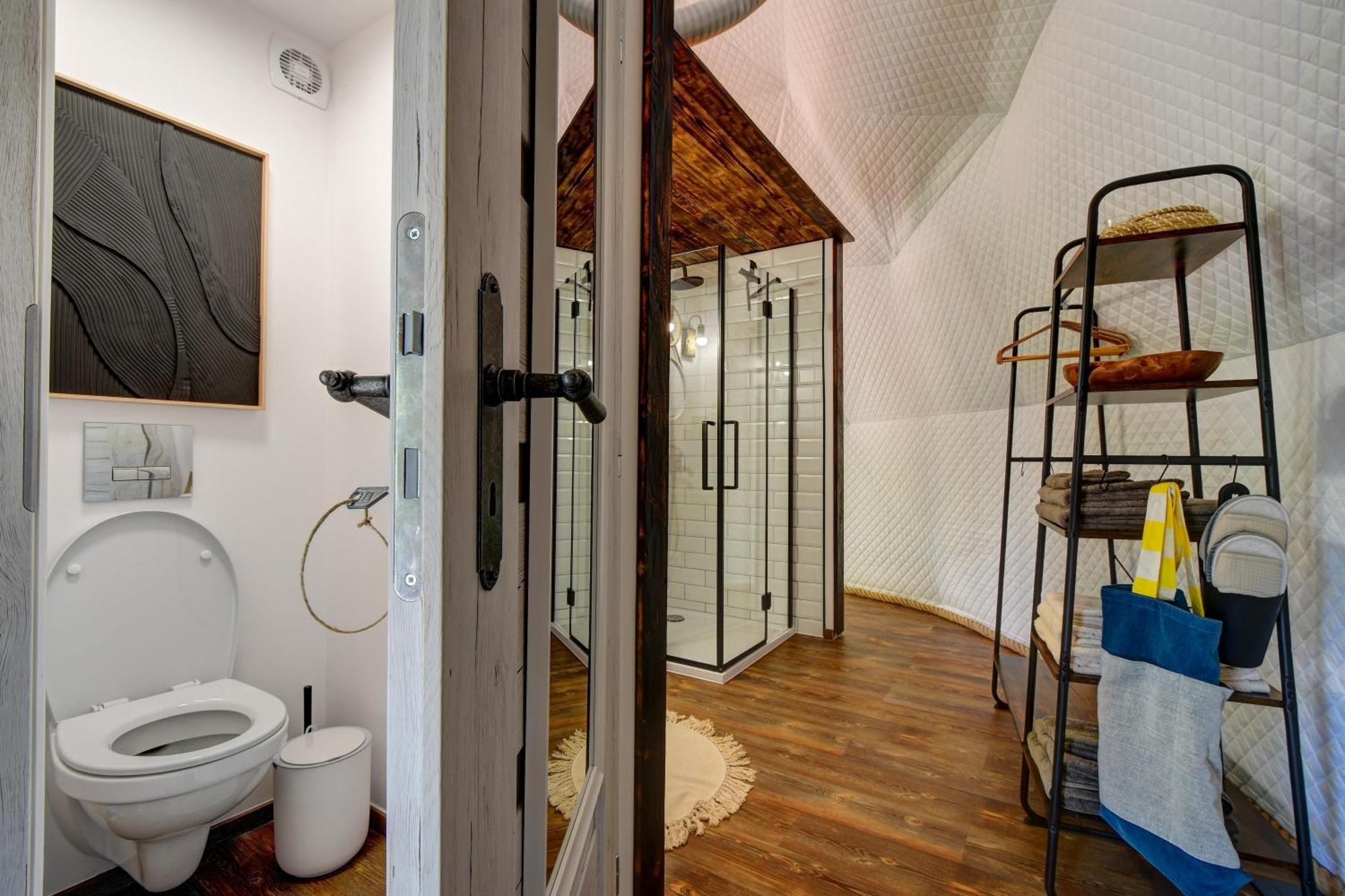 Tiche Misto Glamping Hotell Slapy  Eksteriør bilde