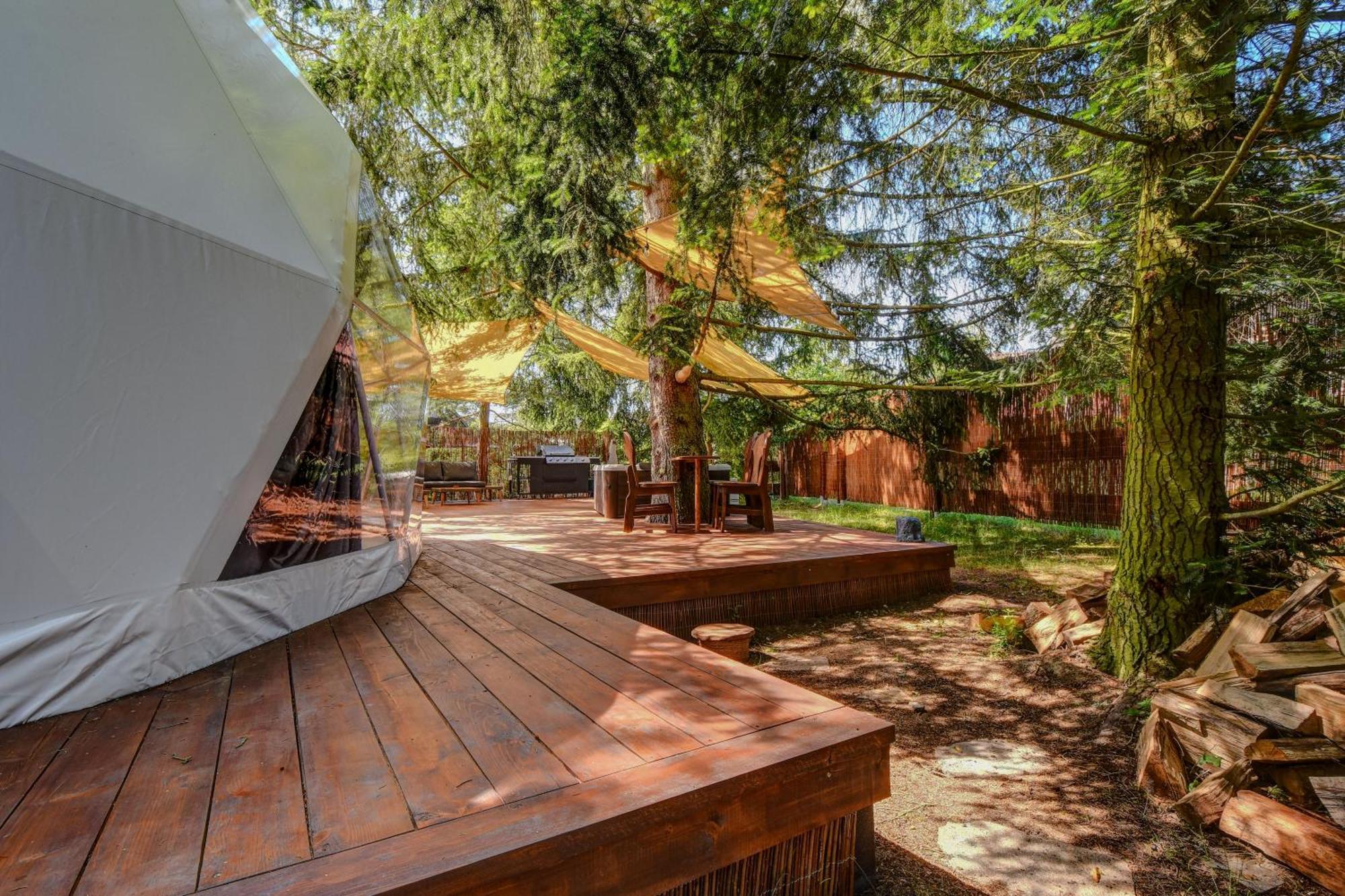 Tiche Misto Glamping Hotell Slapy  Eksteriør bilde